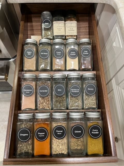 A space rack drawer